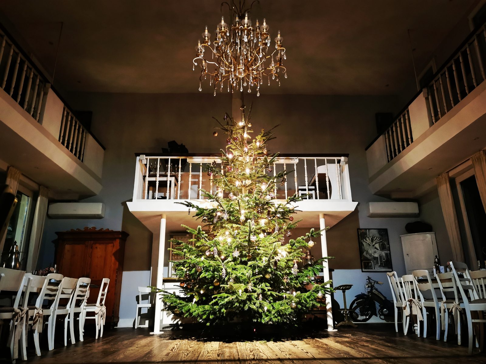 Weihnachtsbaum im Dürpellos