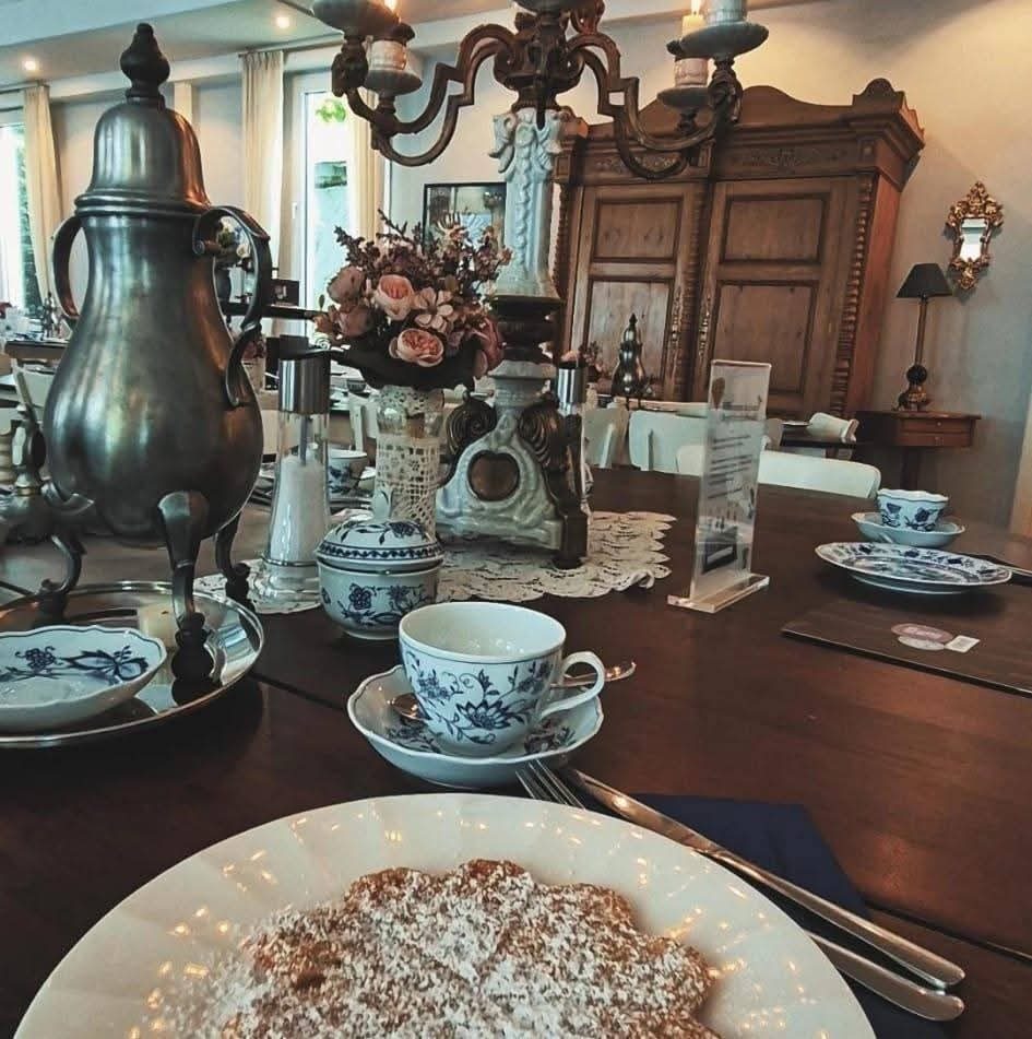 Kaffee und Waffel